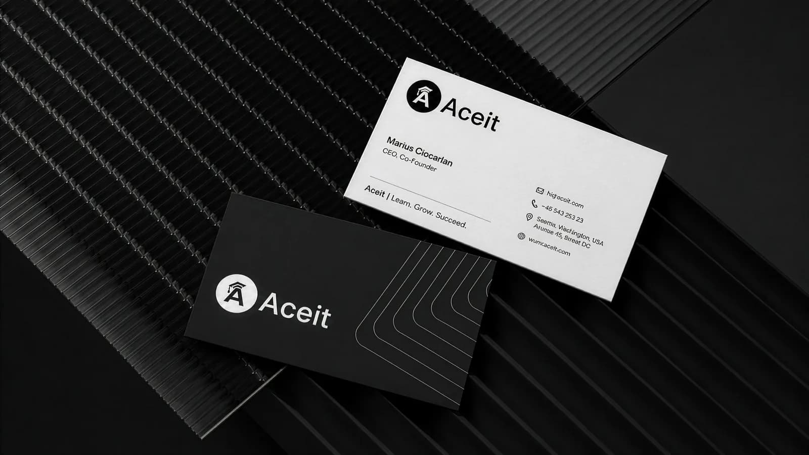 Aceit platform screen